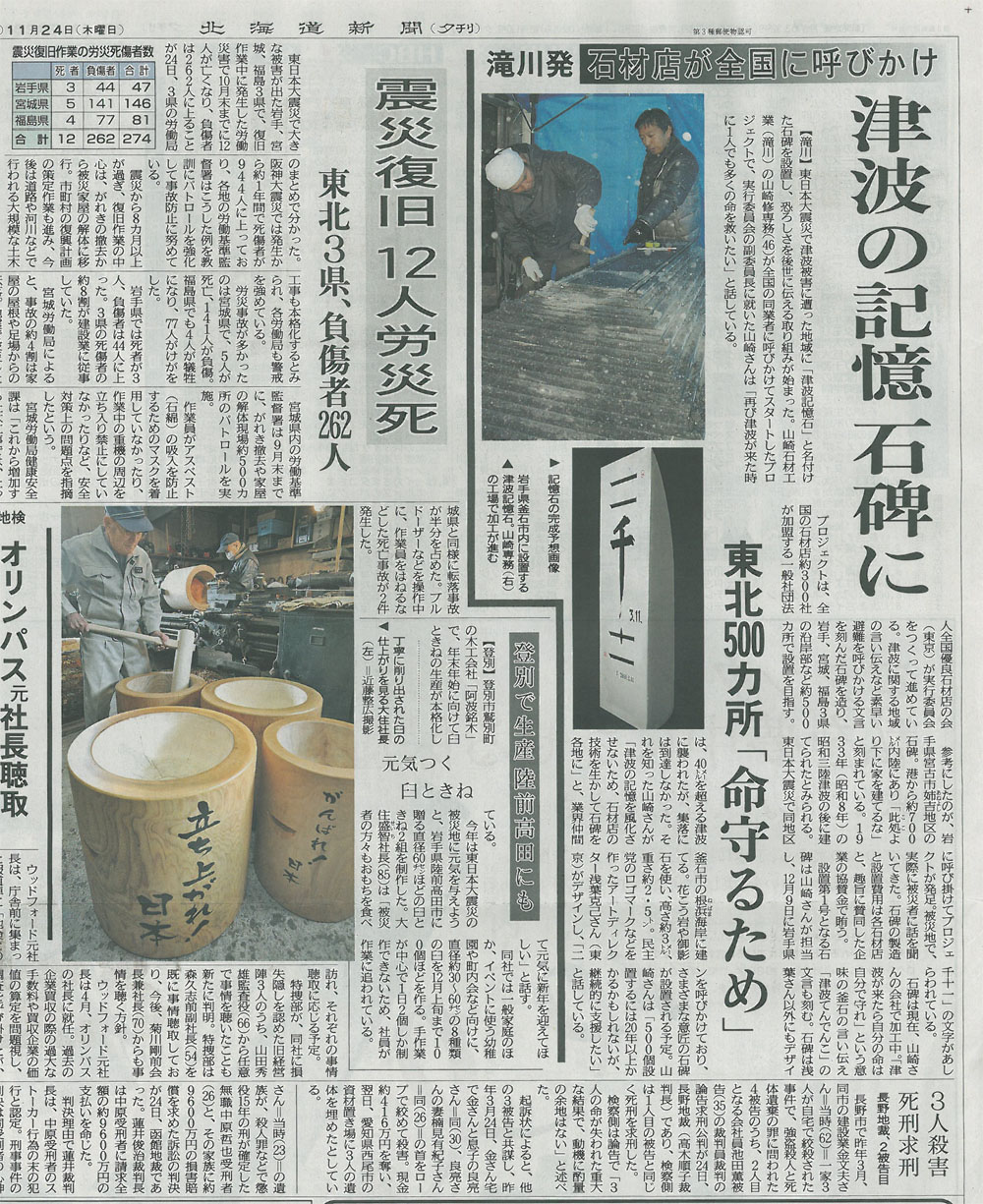 津波記憶石のサムネール画像
