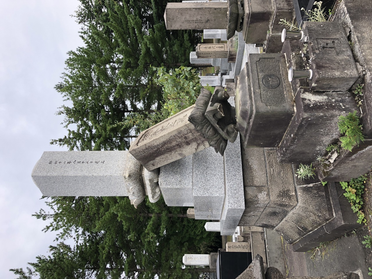 里塚霊園　震災後４