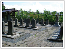 北海道唯一の義士墓が完成しました。（砂川市空知太　北泉岳寺内）