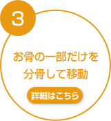 3 お骨の一部だけを分骨して移動 詳細はこちら